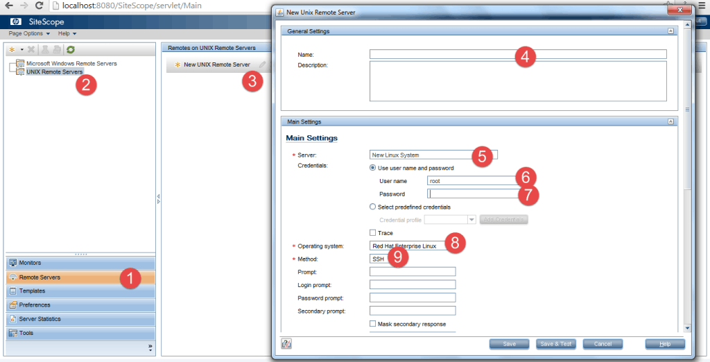 Add Operating System using SSH 1