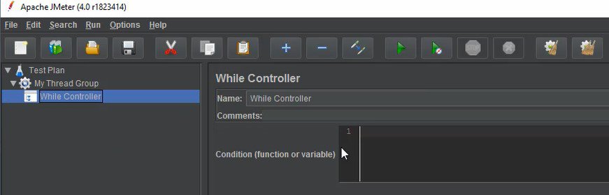 While Controller in JMeter