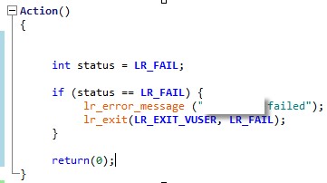 lr_exit Example 1